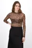 Body Mesh Manga Larga Leopardo sold by Shasa