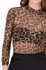 Body Mesh Manga Larga Leopardo sold by Shasa