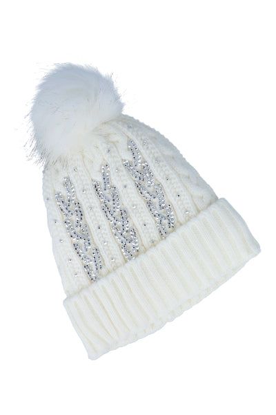Gorro beanie tejido punto brillos sold by Shasa product image thumbnail 3