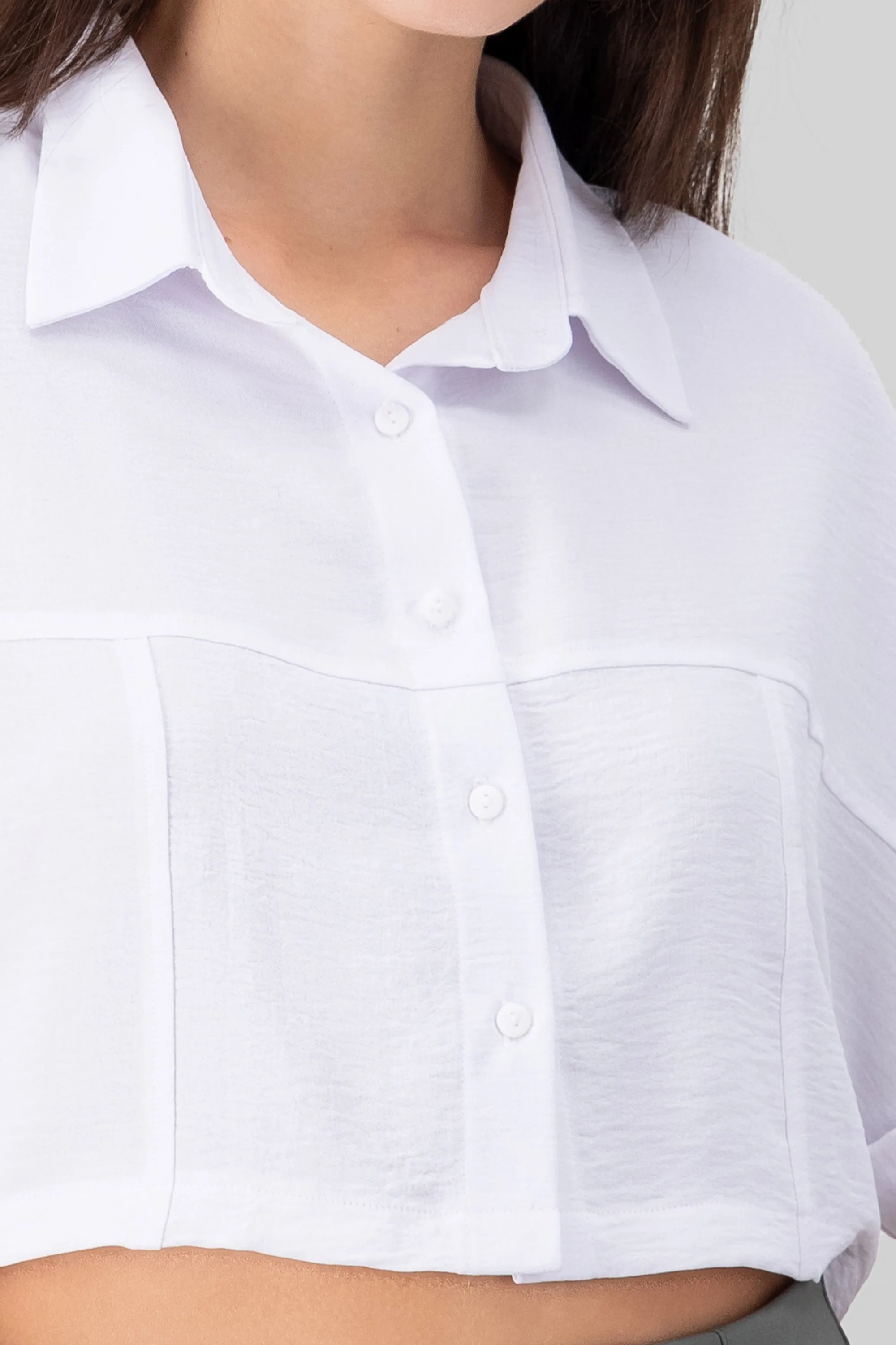 Camisa crop textura sold by Shasa product image thumbnail 5