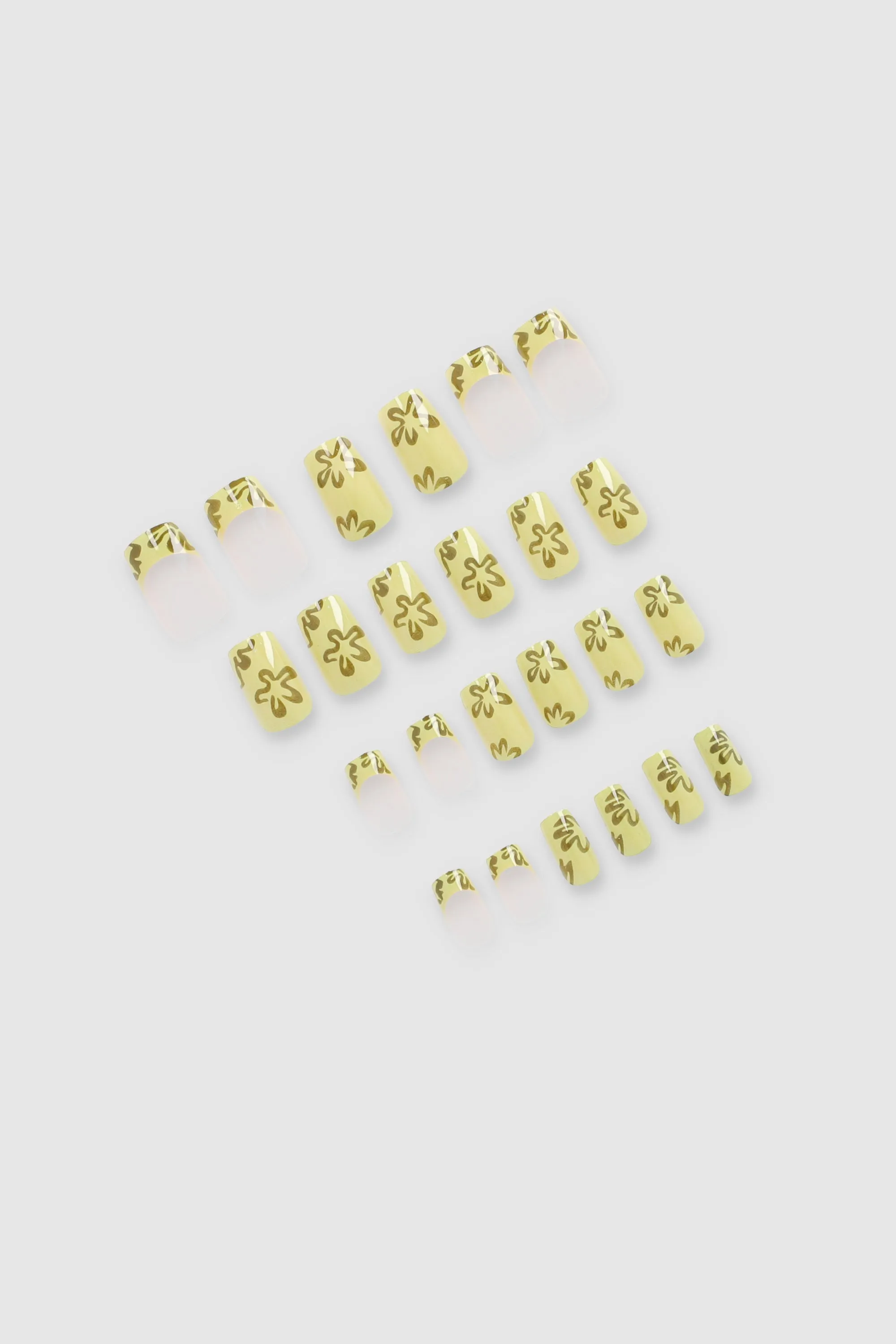 Set 24 Uñas Pointy Brillos sold by Shasa product image thumbnail 2