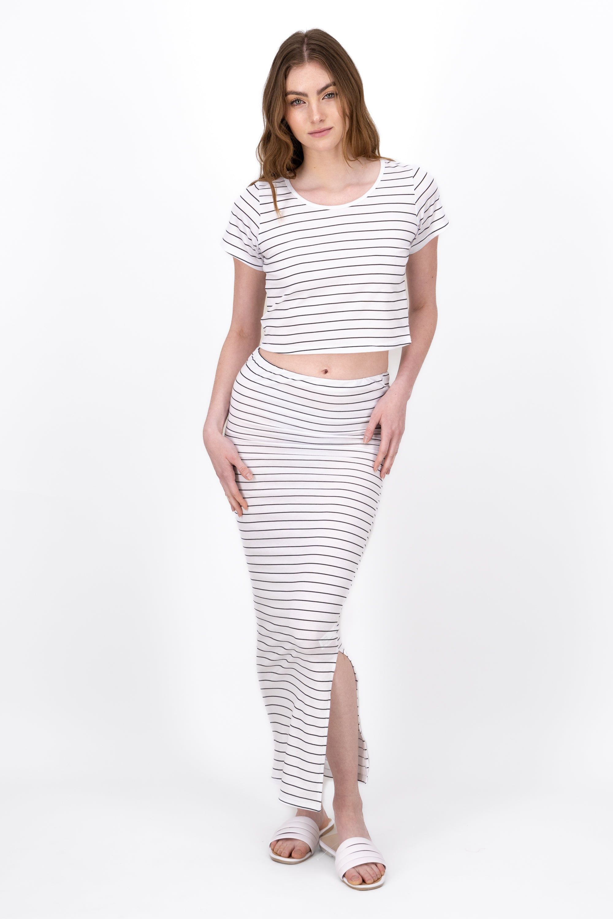 Falda Maxi Rayas sold by Shasa