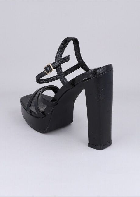 Tacón Bloque Correas Brillosas sold by Shasa product image thumbnail 4