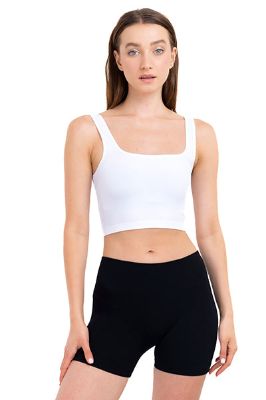 Top acanalado escote cuadrado sold by Shasa