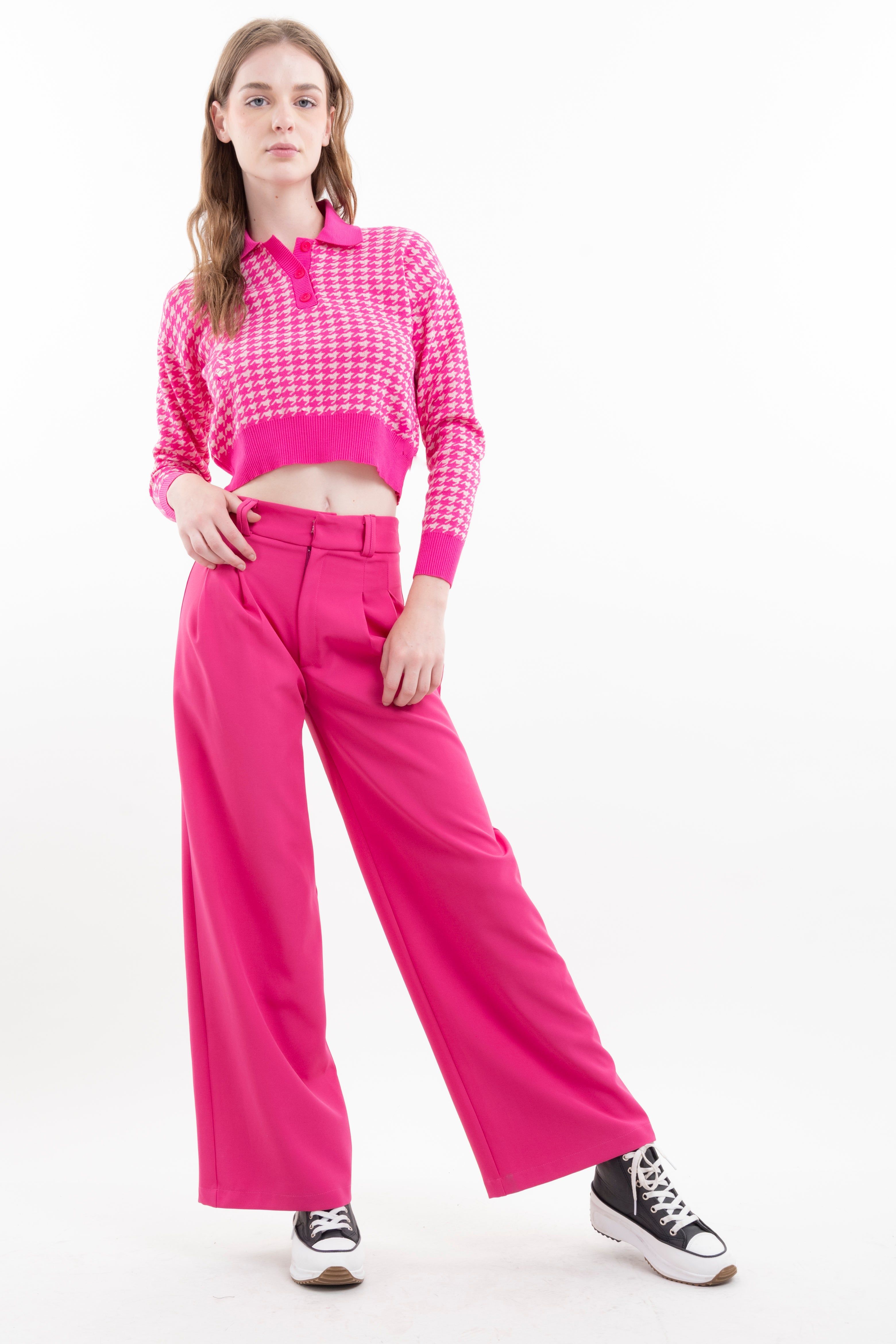 Pantalón wide leg pinza plisada sold by Shasa product image thumbnail 2