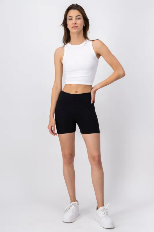 Short biker monocolor sold by Shasa