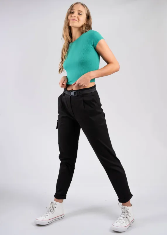 Top manga corta acanalado sold by Shasa