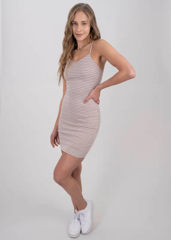 Vestido mini tirantes pata gallo sold by Shasa