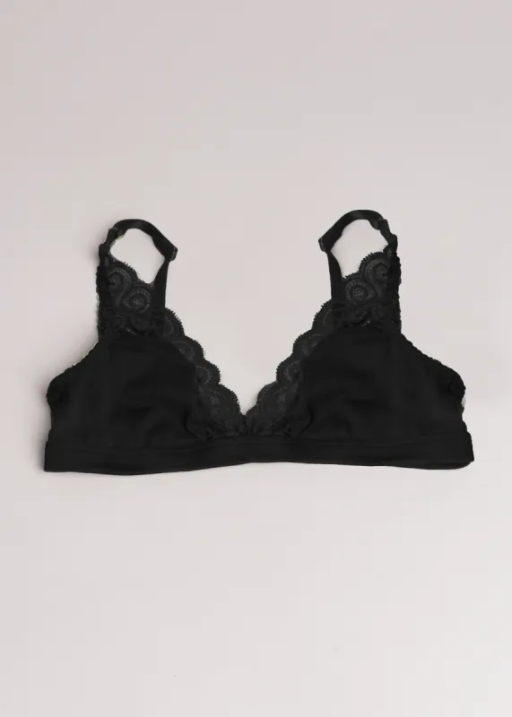 Bralette velvet encaje sold by Shasa