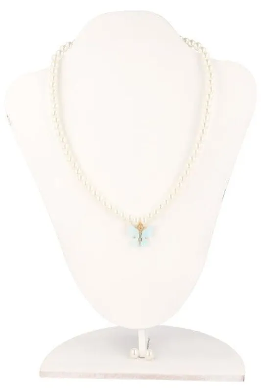 Collar Perlas Colgante Mariposa sold by Shasa