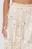 Falda midi mesh flores sold by Shasa