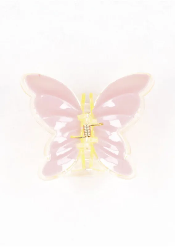 Pinza mariposa transparente sold by Shasa