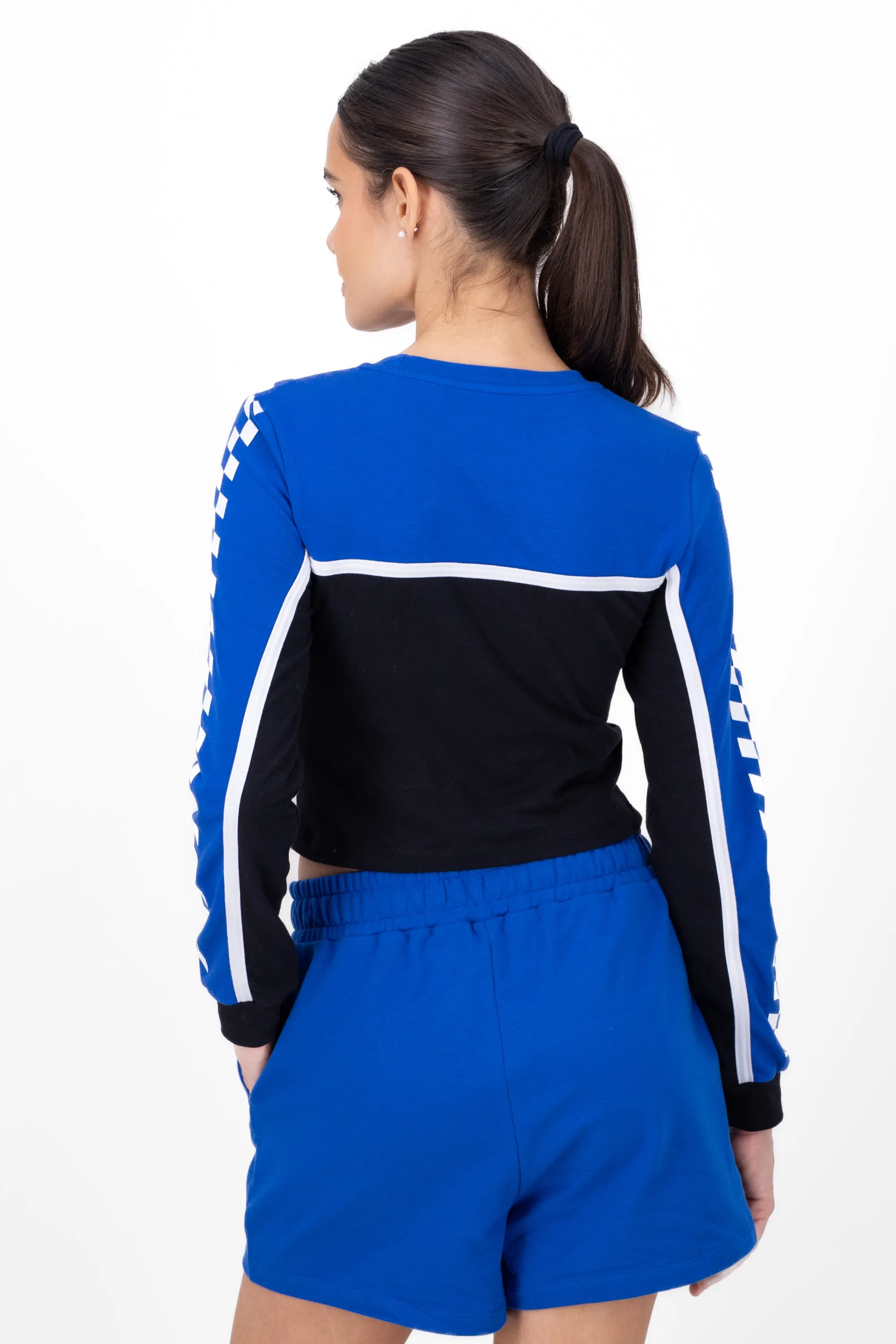 Crop manga larga contraste hotwheels sold by Shasa product image thumbnail 5