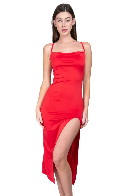 Vestido midi bodycon tirantes sold by Shasa