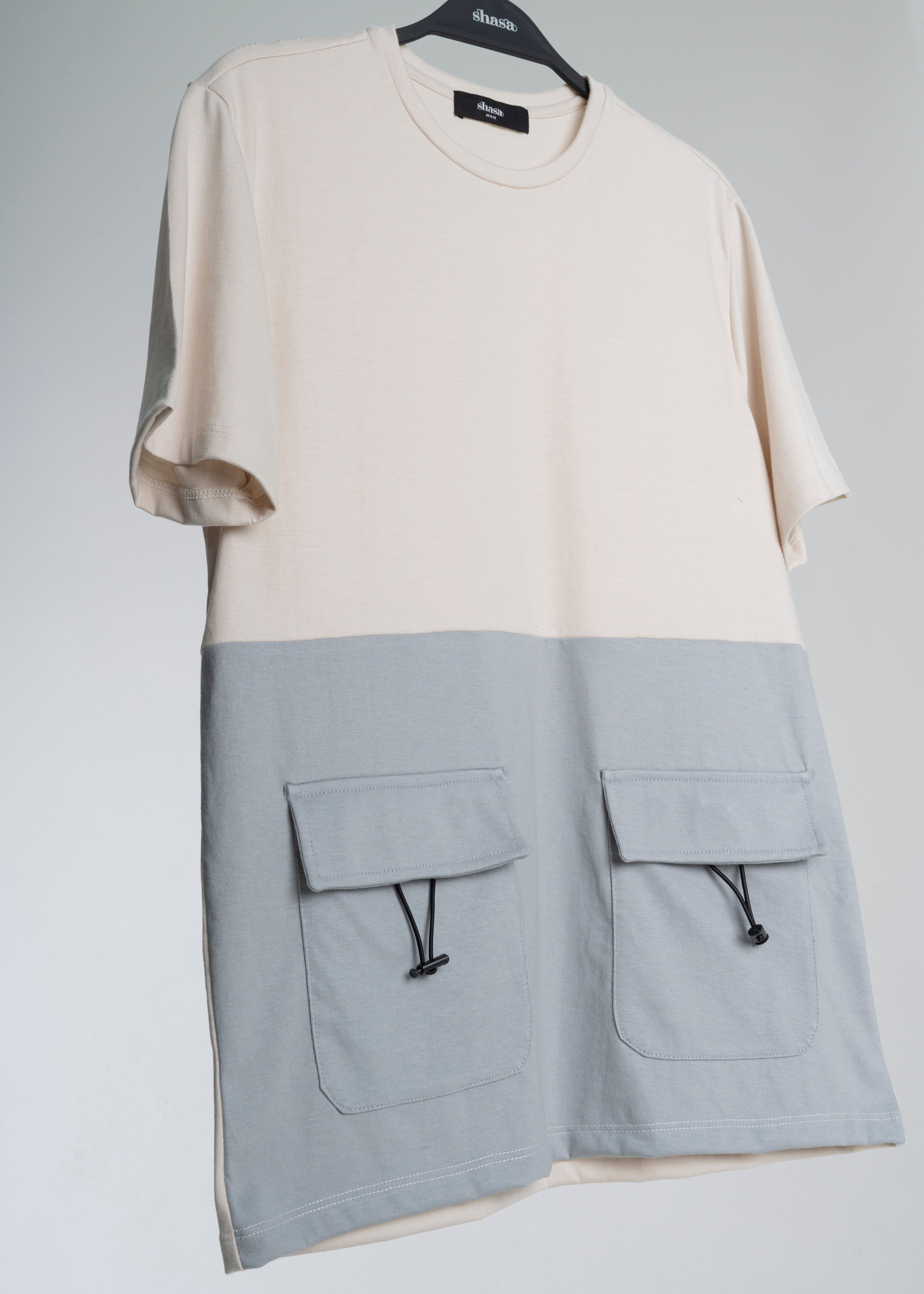 Playera bicolor bolsas cargo sold by Shasa product image thumbnail 3