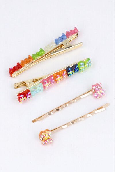 Set 4 pasadores ositos tornasol sold by Shasa product image thumbnail 2