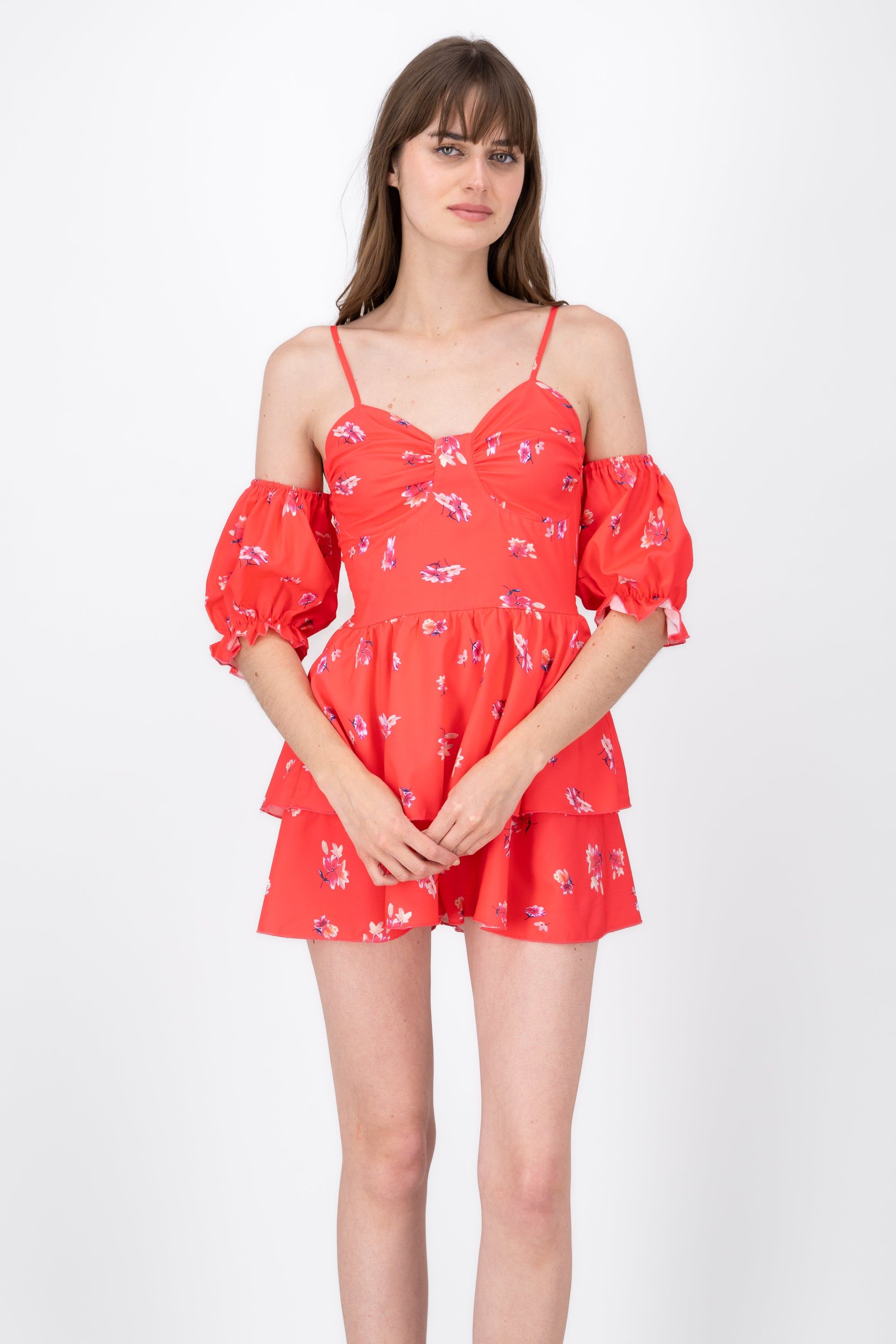 Vestido Mini Olanes Detalle Manga sold by Shasa