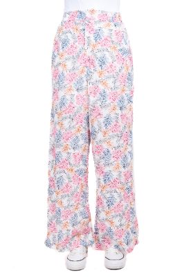 Pantalón wide leg estampado hojas sold by Shasa