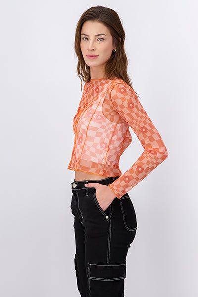 Top Mesh Manga Larga sold by Shasa product image thumbnail 3