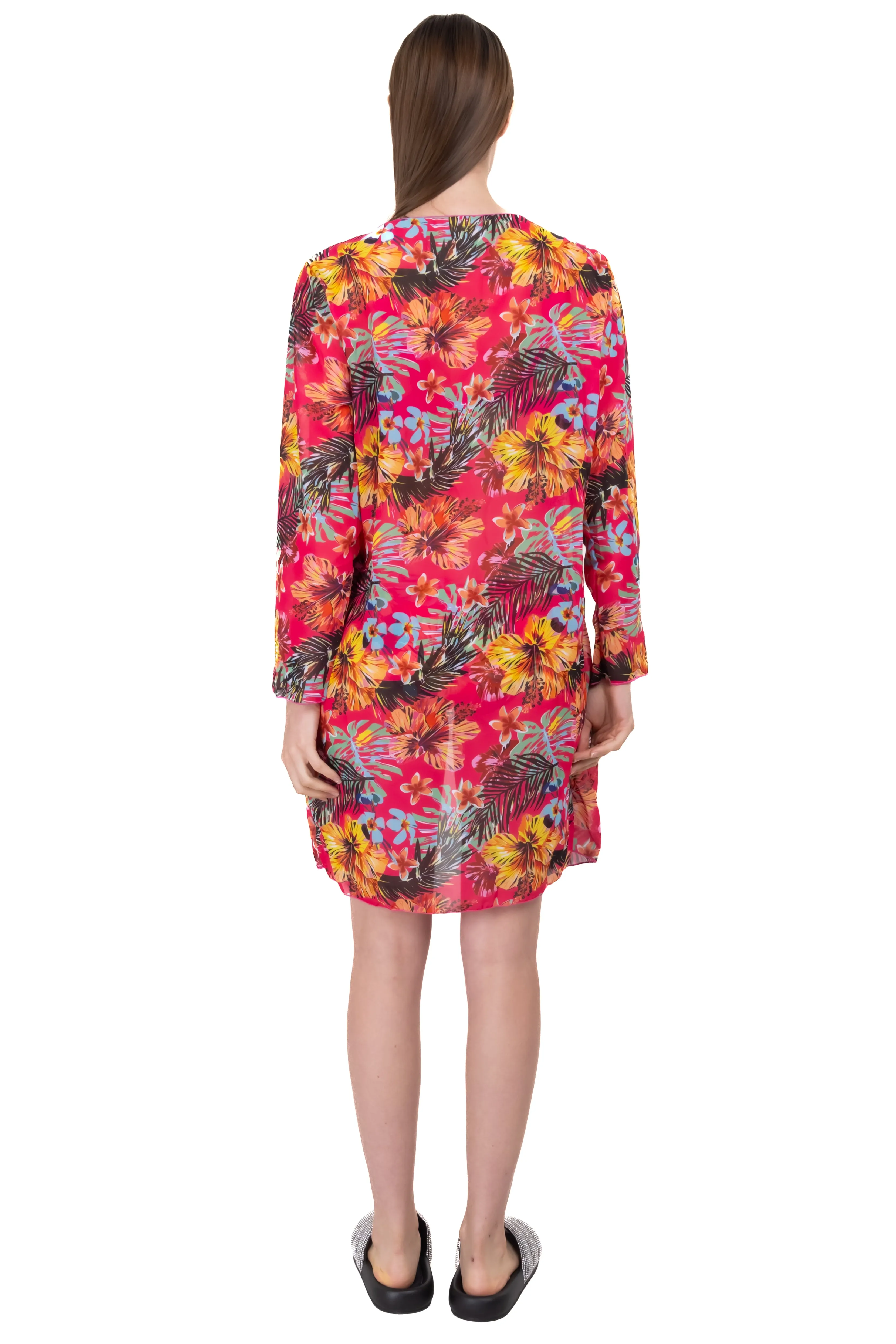 Kimono Manga Larga Estampado Tropical sold by Shasa product image thumbnail 4