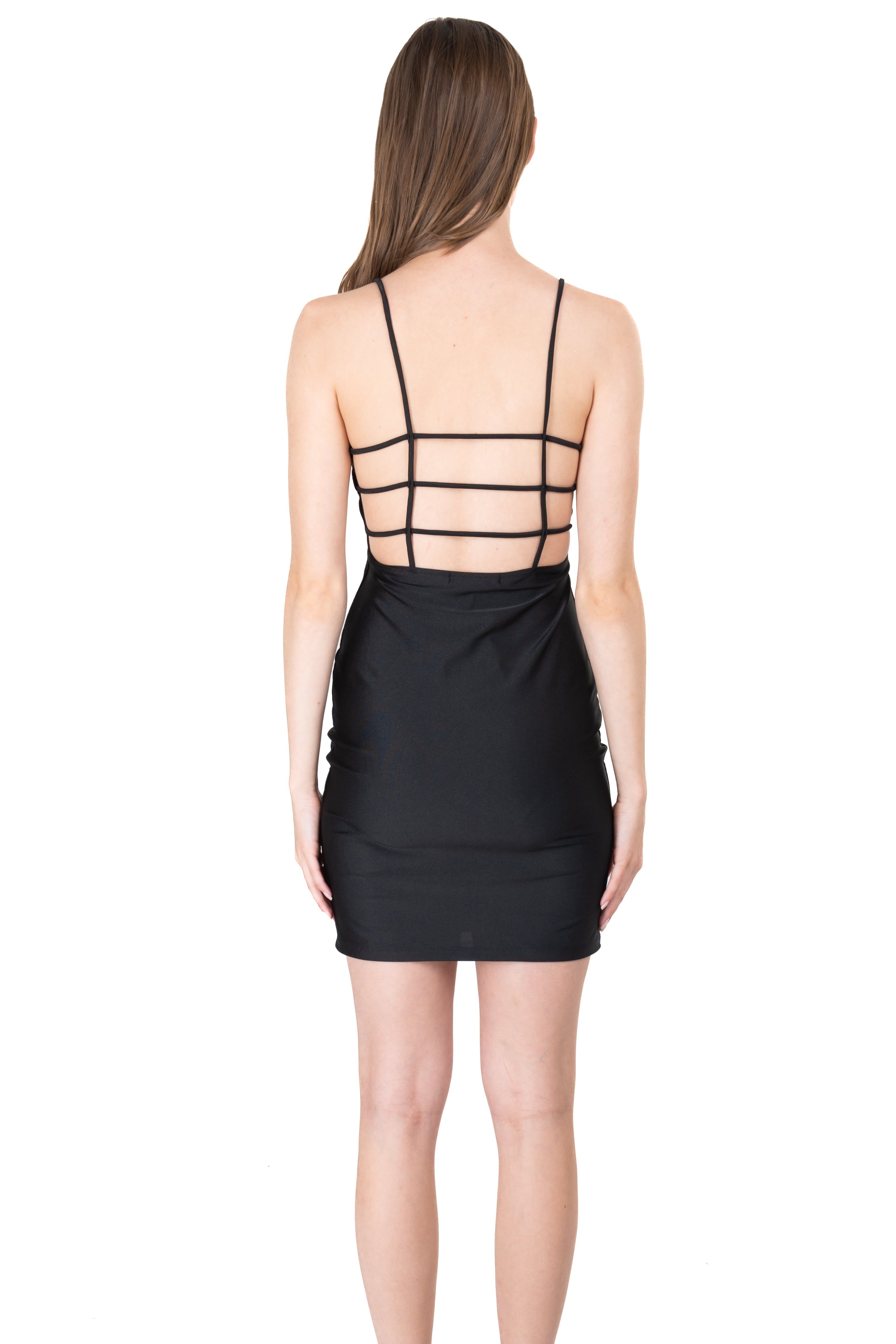 Vestido mini tirantes cruzados sold by Shasa product image thumbnail 4