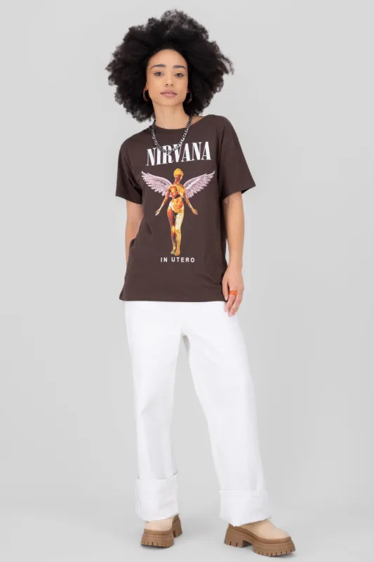 Playera Nirvana manga corta sold by Shasa