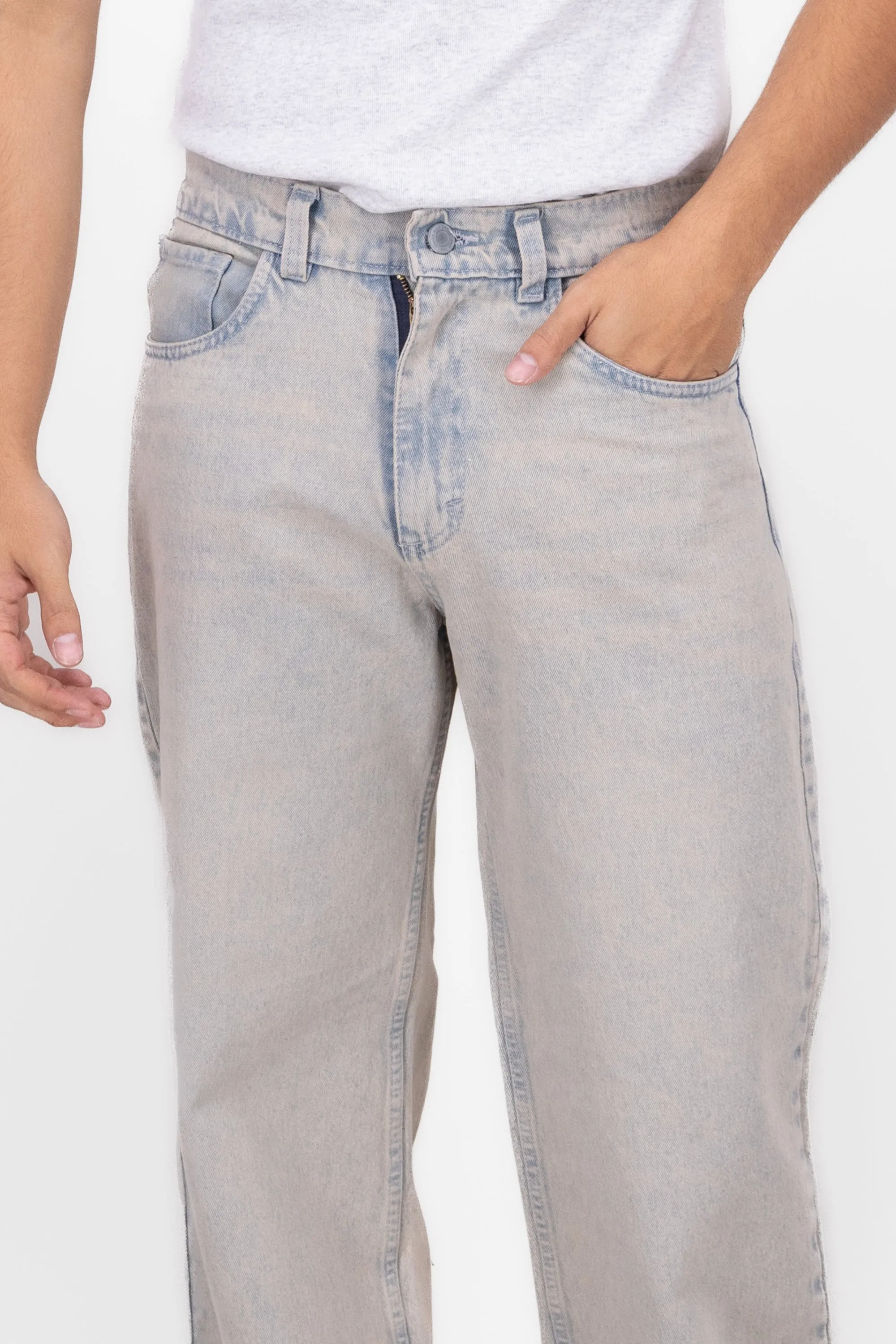 Jeans Básicos Wide Faded sold by Shasa product image thumbnail 5