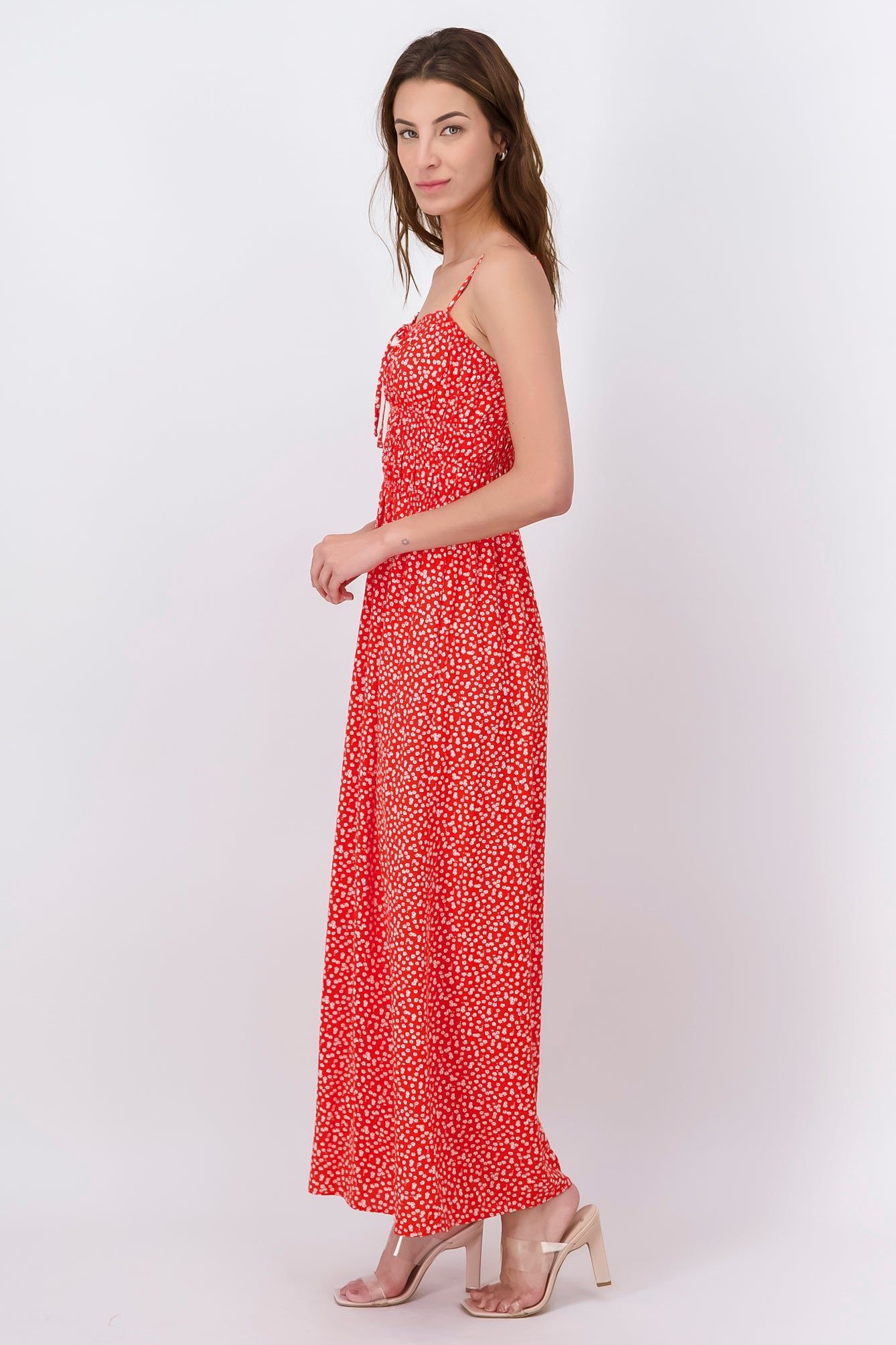 Vestido Maxi Estampado Floral Detalle Moño Hypster sold by Shasa product image thumbnail 3