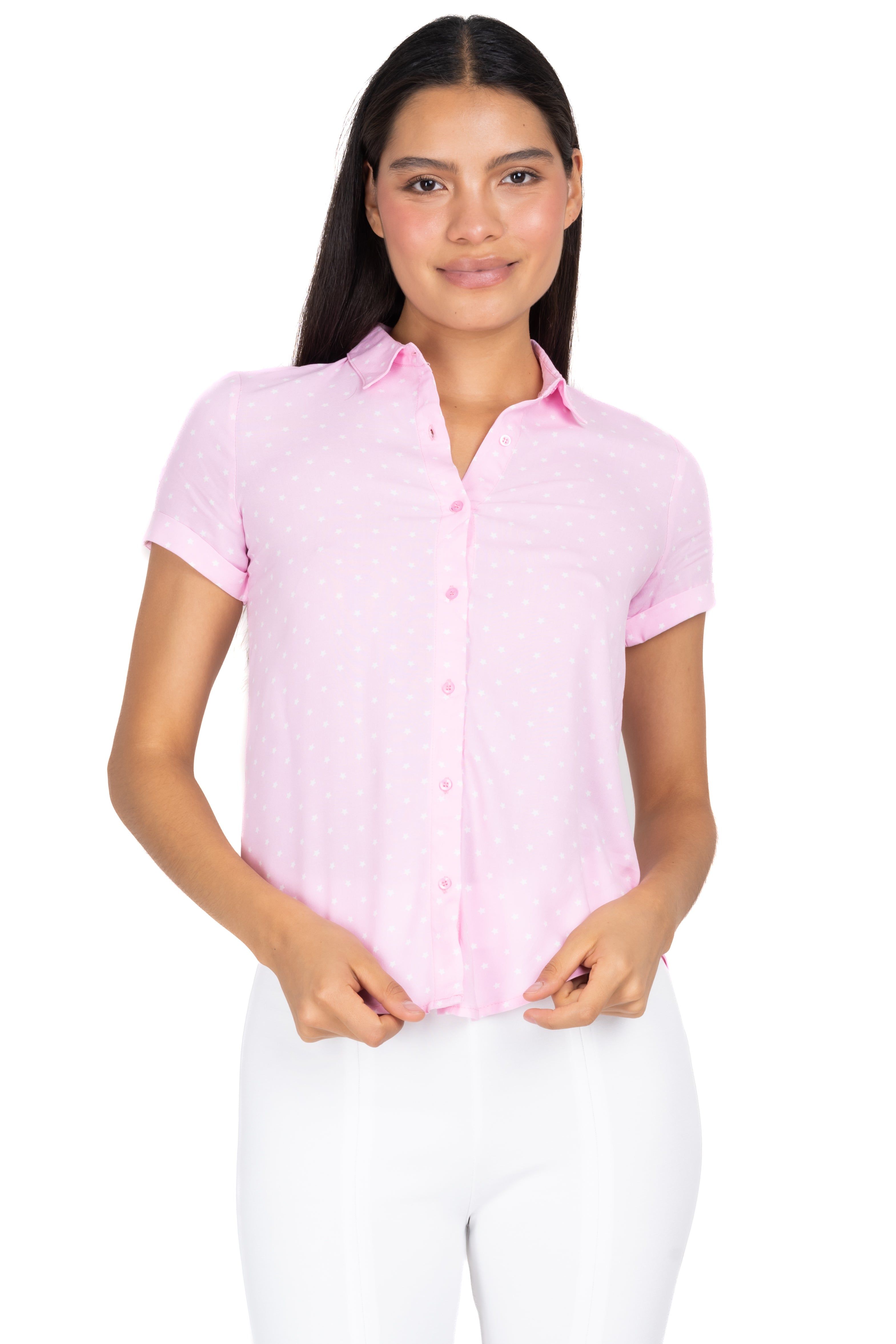 Camisa manga corta estrellas sold by Shasa