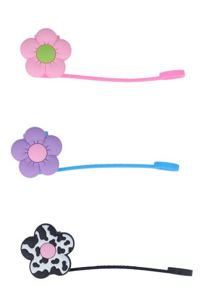 Set 3 piezas cubrepopote flores sold by Shasa