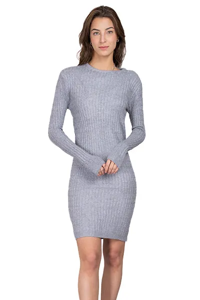 Vestido mini tejido acanalado sold by Shasa