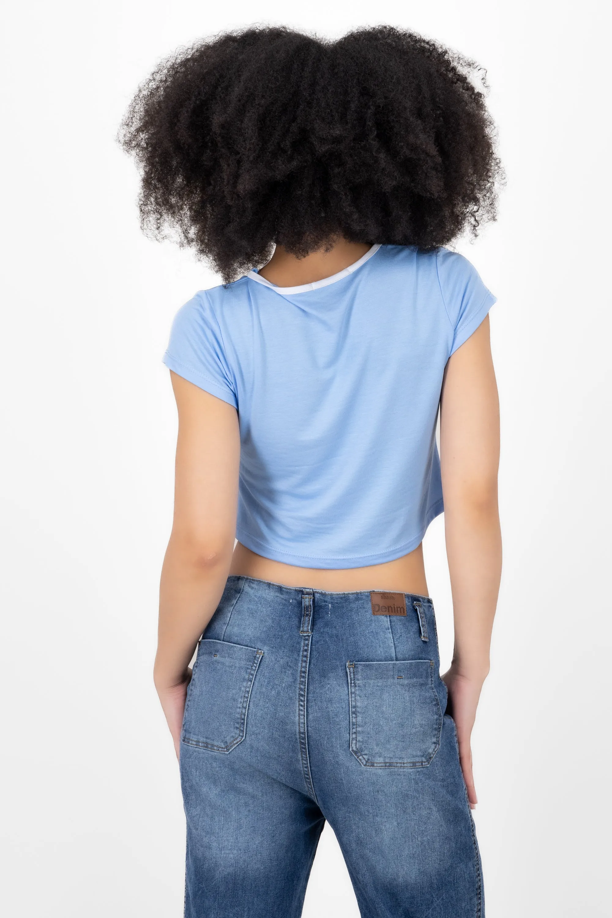 Playera crop malibu sold by Shasa product image thumbnail 4