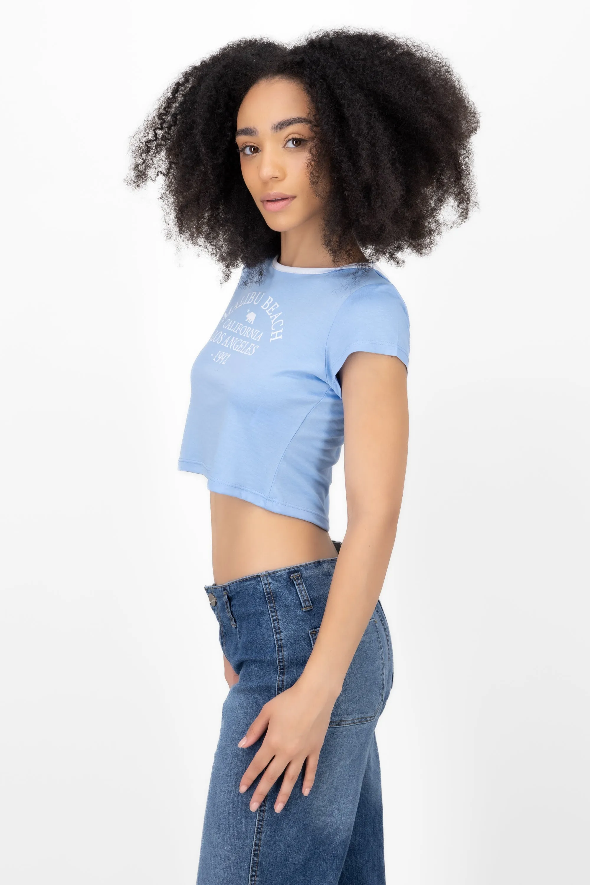 Playera crop malibu sold by Shasa product image thumbnail 3