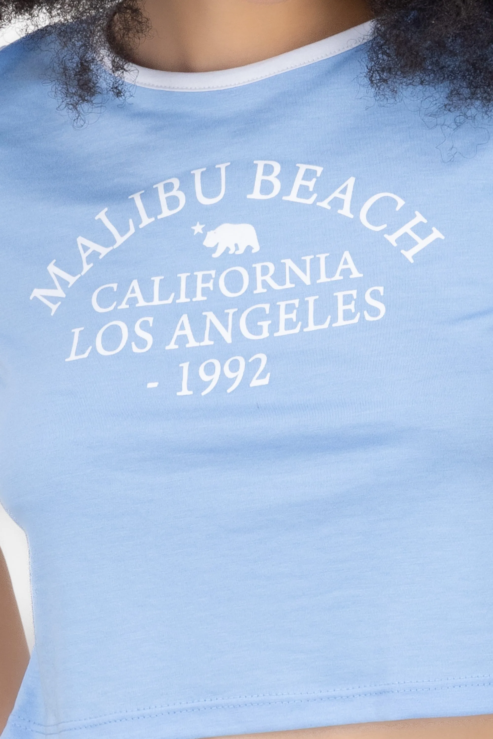 Playera crop malibu sold by Shasa product image thumbnail 5