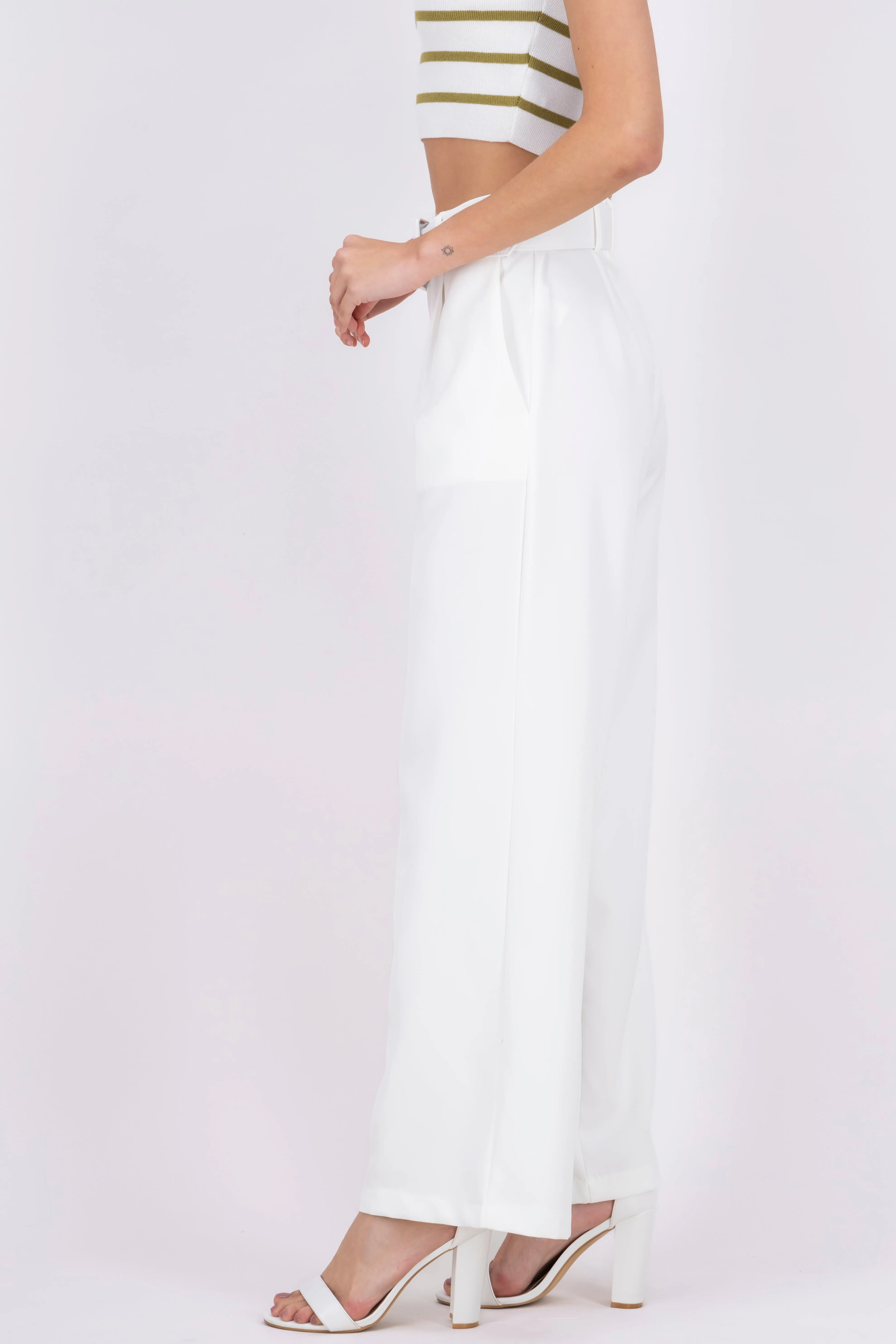 Pantalon Liso Cinturon sold by Shasa product image thumbnail 3