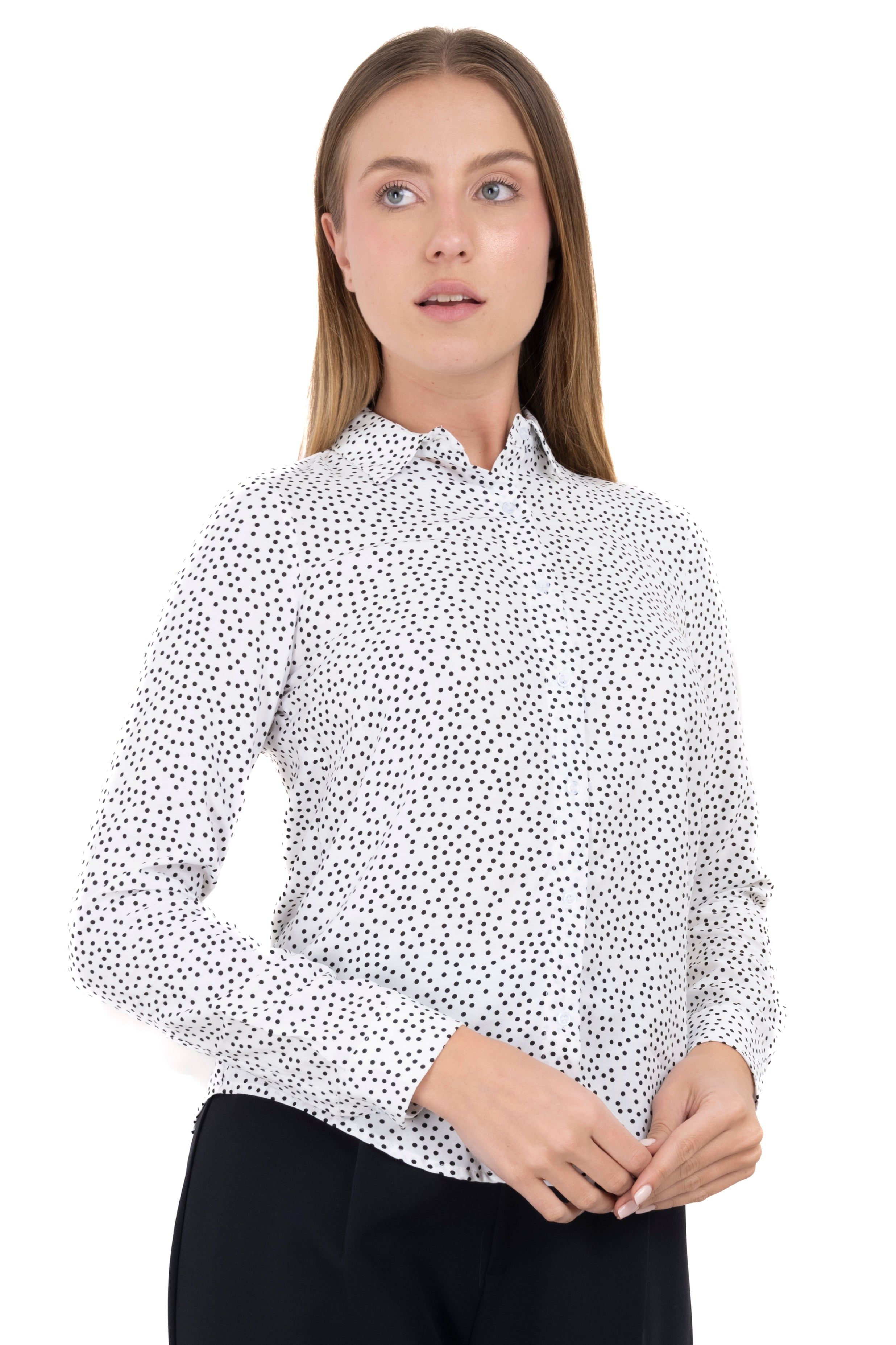 Camisa estampado puntos manga larga sold by Shasa product image thumbnail 2