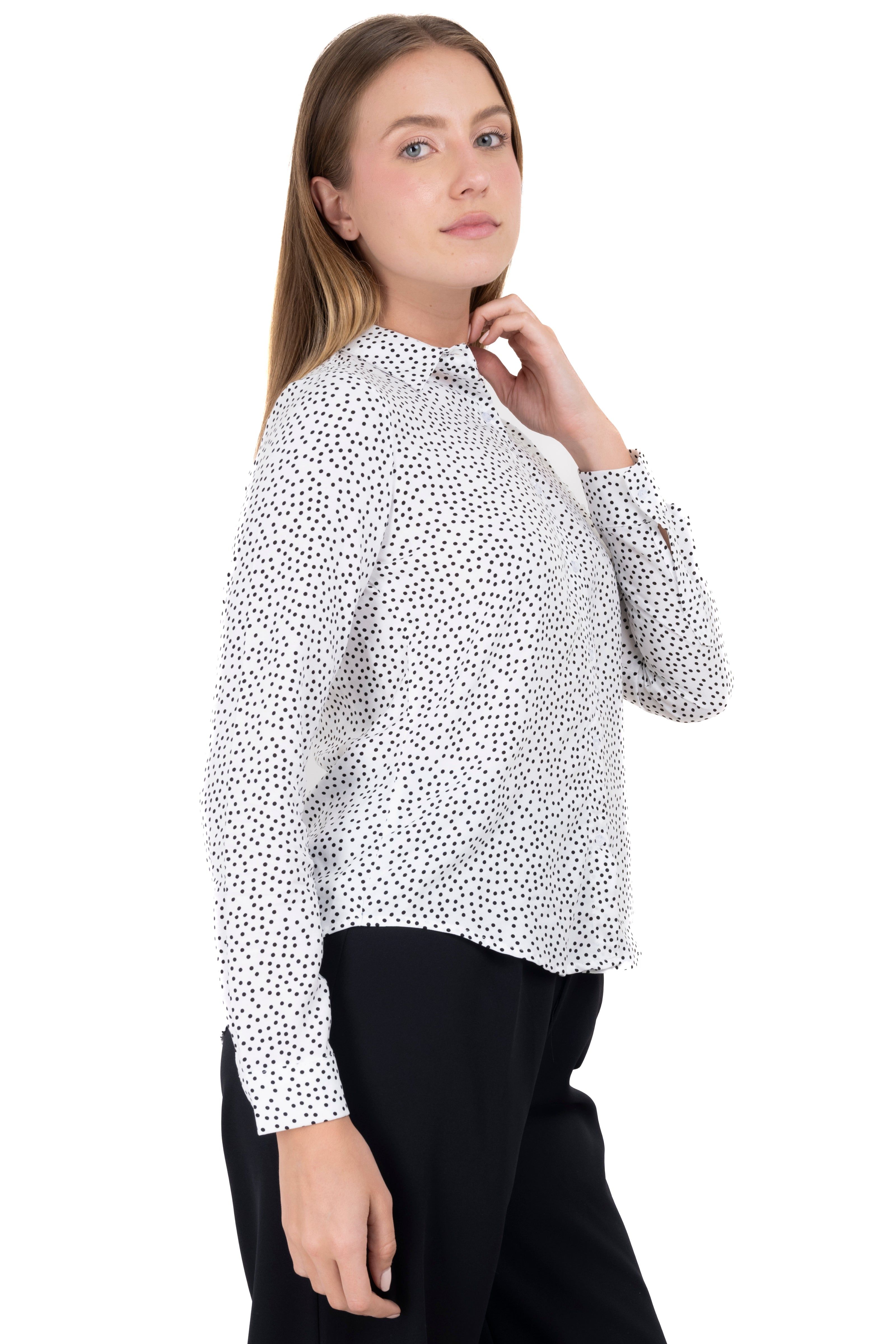 Camisa estampado puntos manga larga sold by Shasa product image thumbnail 3