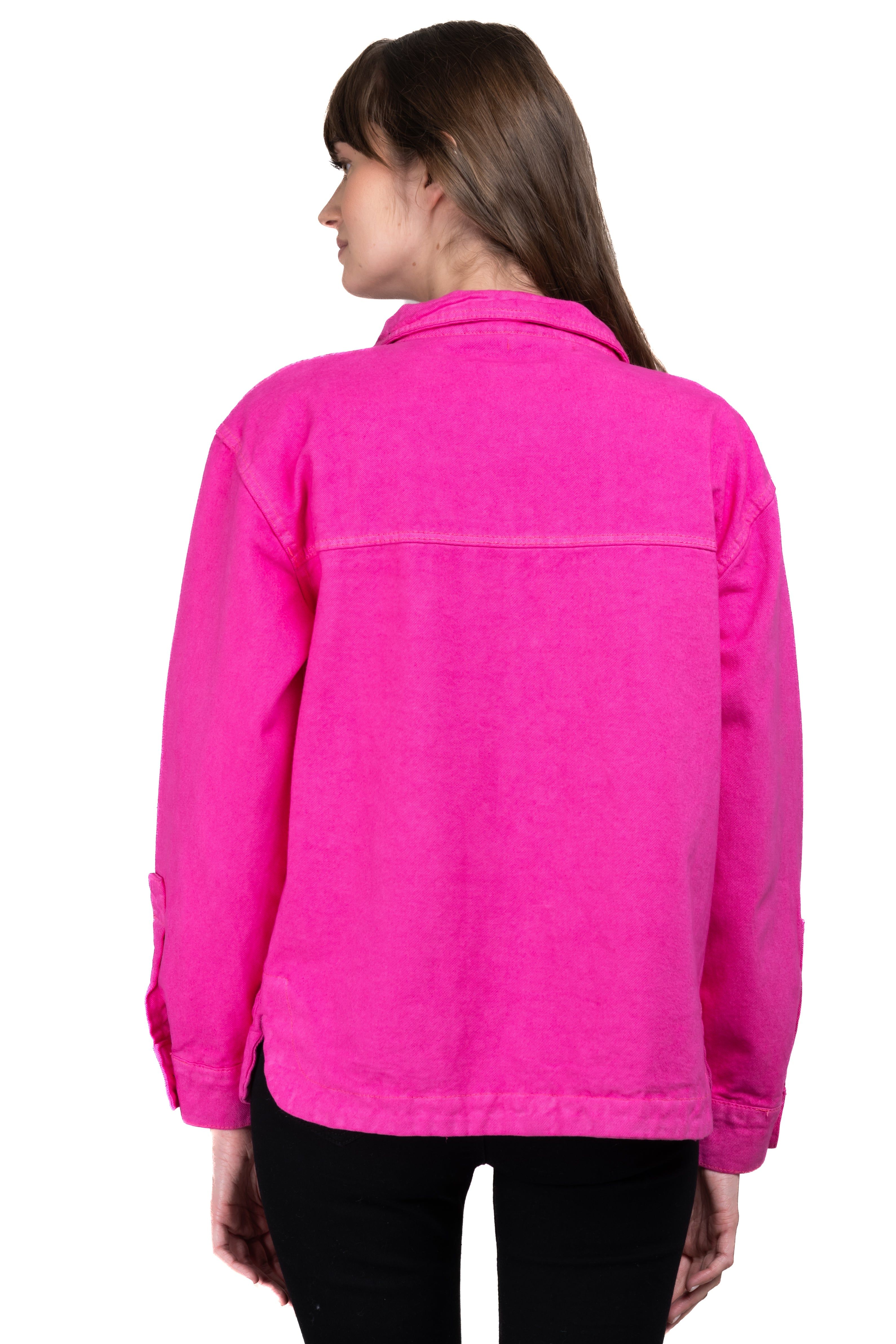 Chamarra denim oversize bolsillos sold by Shasa product image thumbnail 4