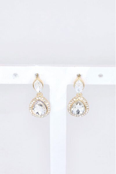Aretes Largos Gota Brillos sold by Shasa product image thumbnail 2