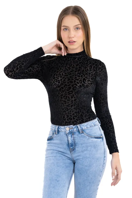 Bodysuit estampado animal print sold by Shasa