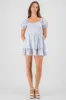 Vestido olanes textura con flores sold by Shasa