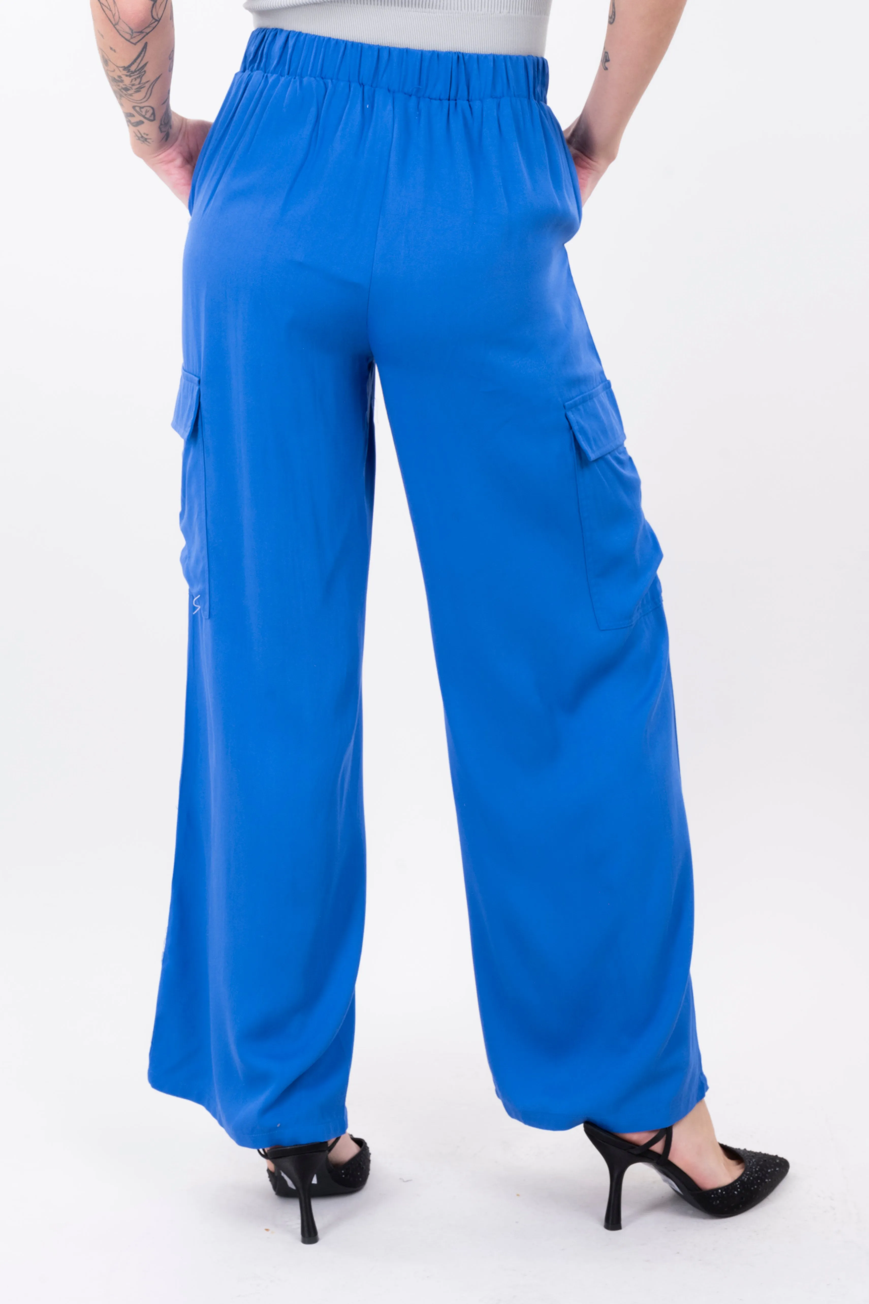 Pantalón cargo cintura elástica sold by Shasa product image thumbnail 4
