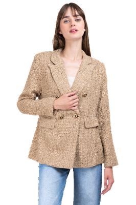 Blazer botones detalle bolsas sold by Shasa