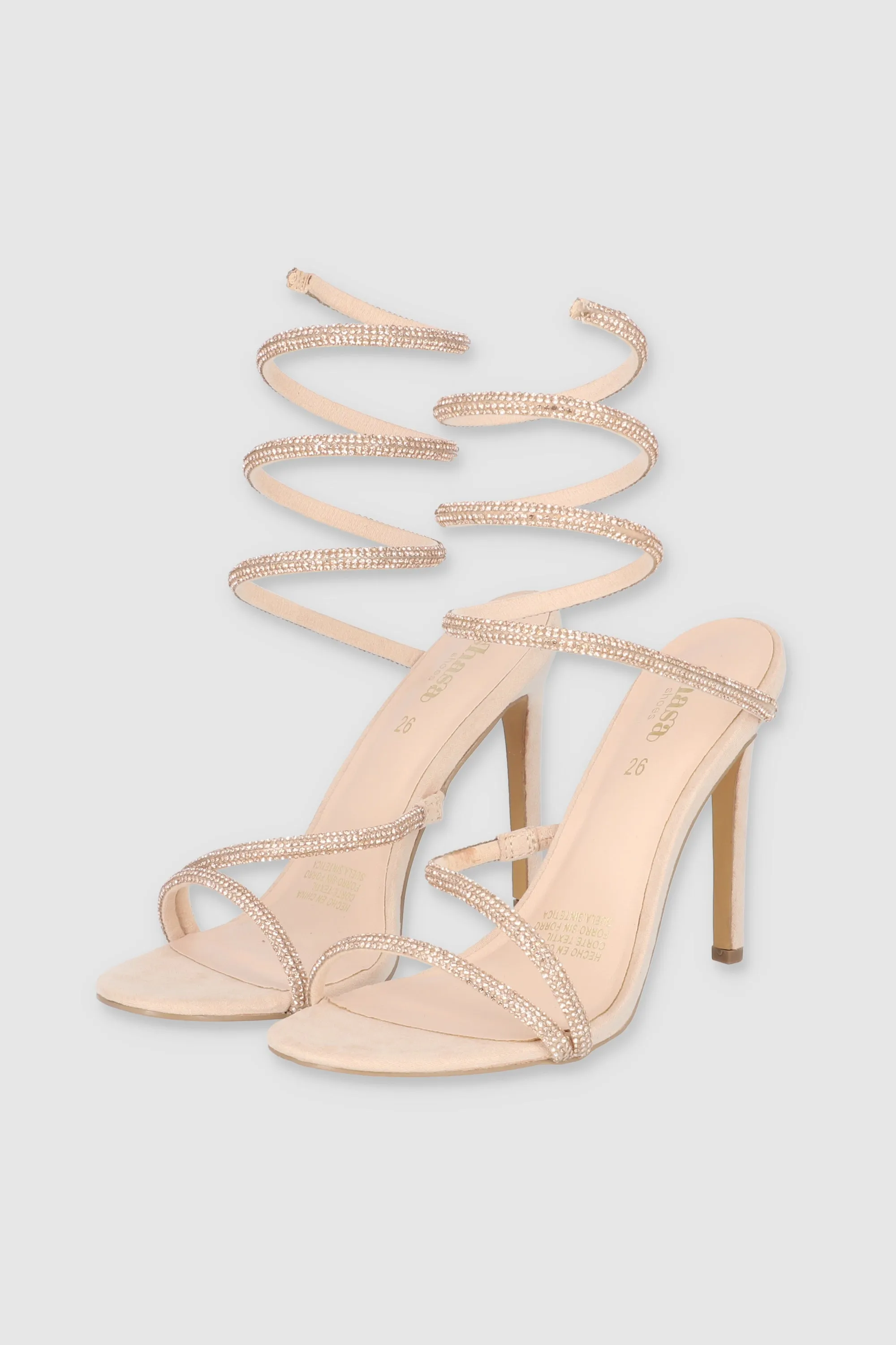 Tacón Pulsera Espiral Brillos sold by Shasa