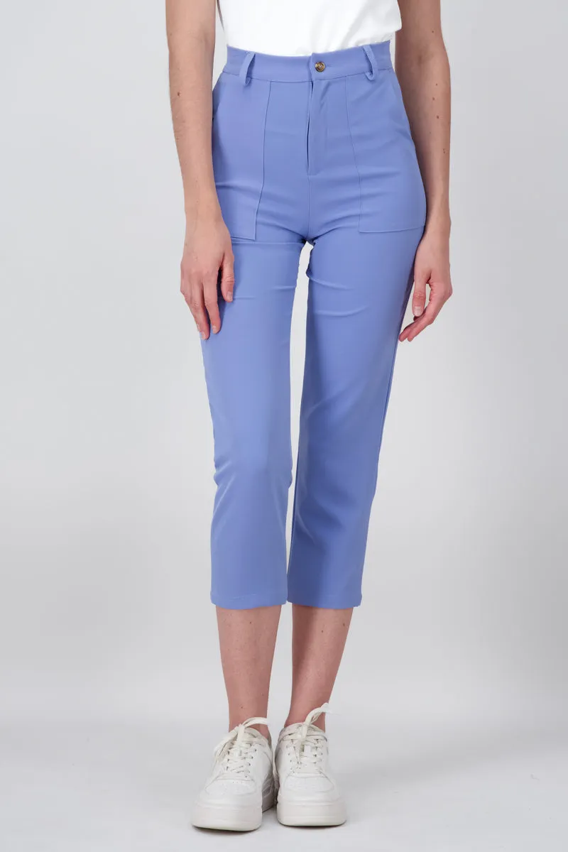 Pantalón Cintura Alta Capri Bolsas sold by Shasa product image thumbnail 2