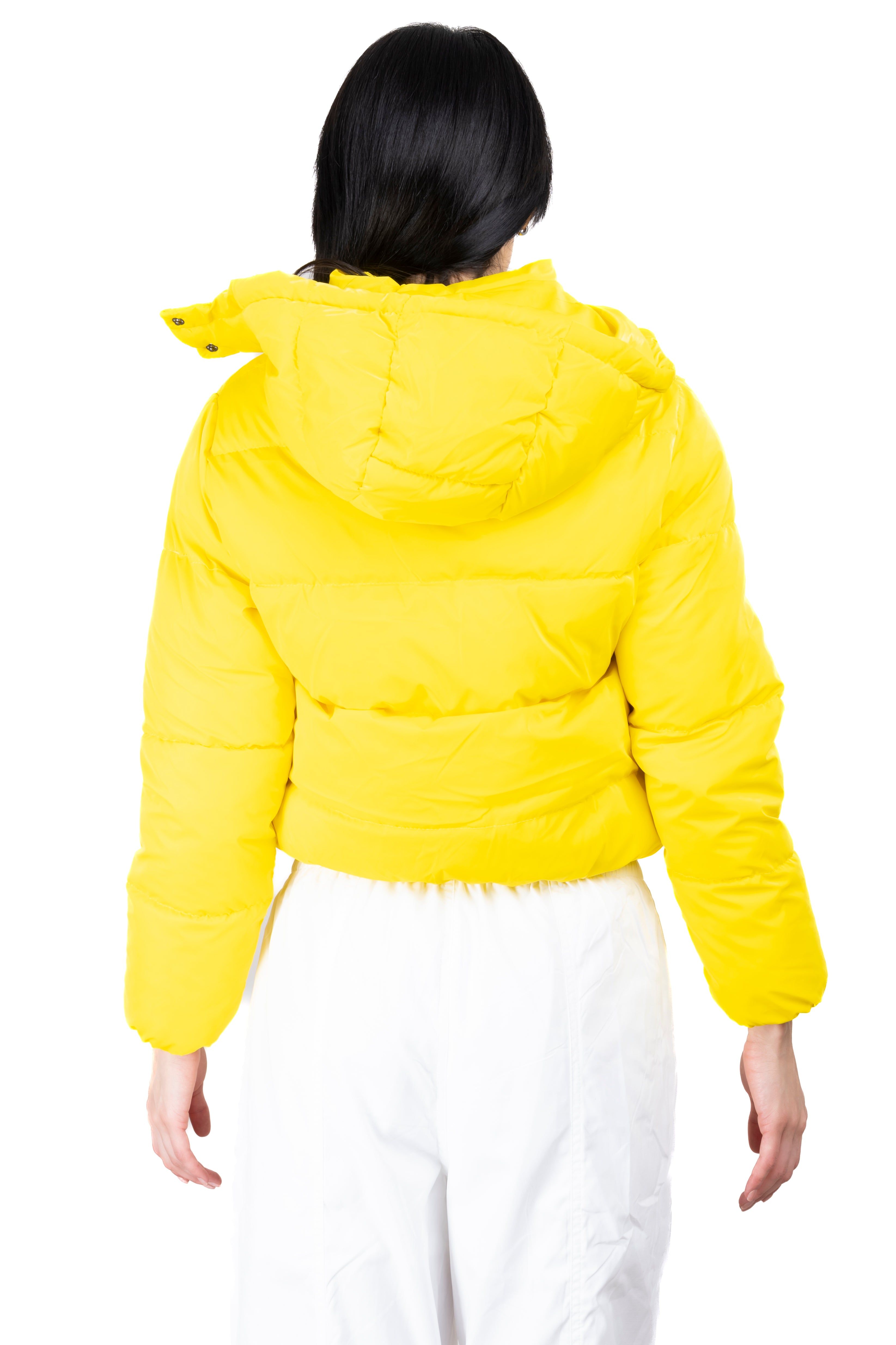 Chamarra crop puffer velvet sold by Shasa product image thumbnail 4