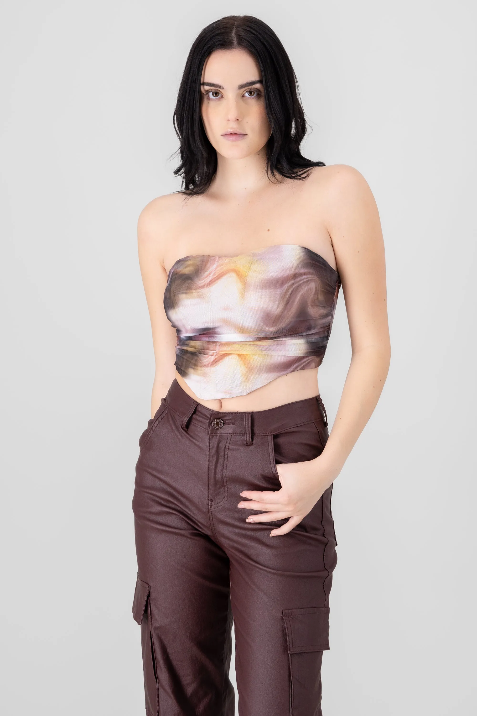 Corset mesh estampado sold by Shasa product image thumbnail 2