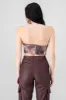 Corset mesh estampado sold by Shasa