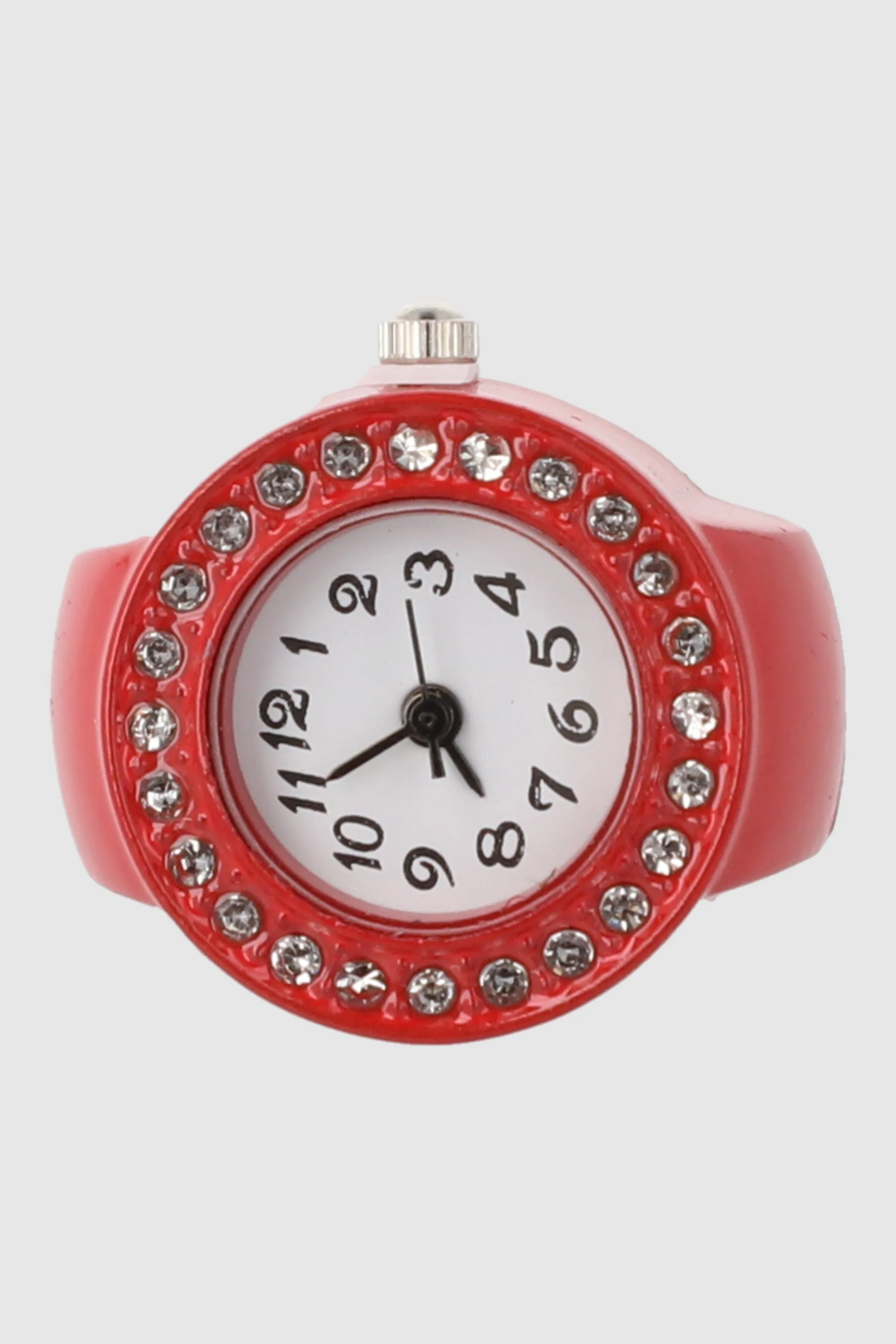 Anillo reloj color brillos sold by Shasa