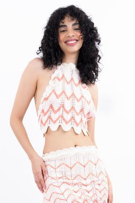 Top crochet zigzag sold by Shasa